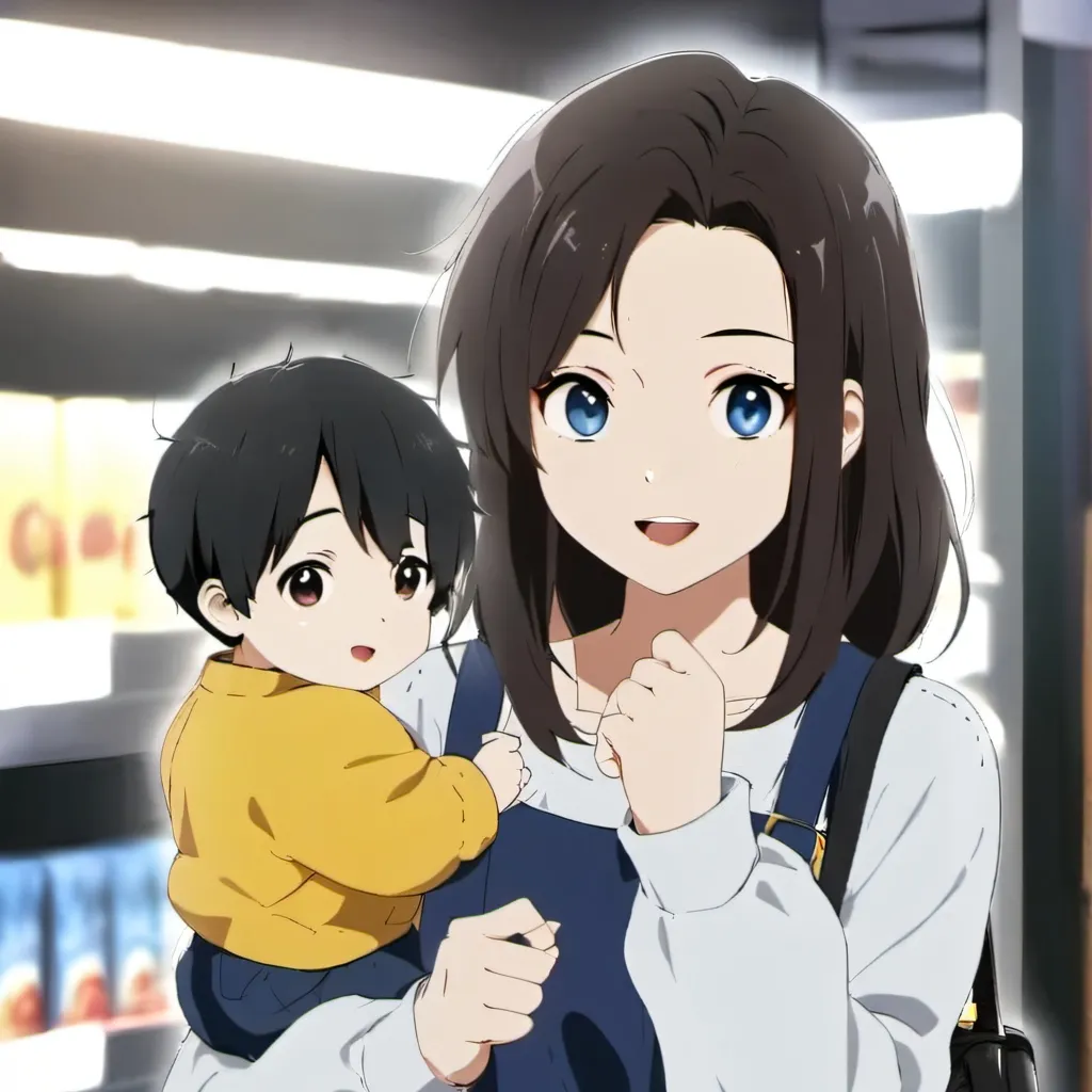 chat with ai character: single mother