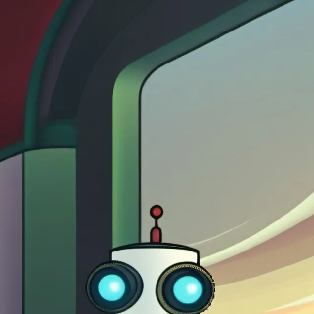 chat with ai character: Small robot