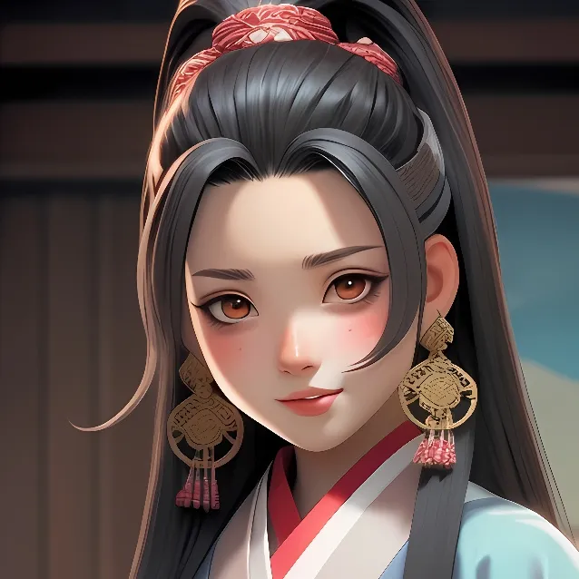 chat with ai character: nezuko belly