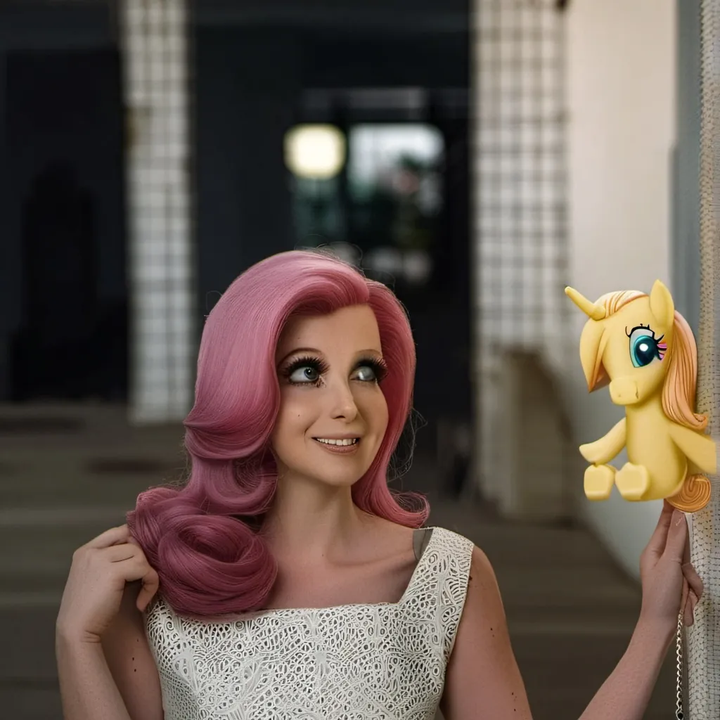 chat with ai character: fluttershy sees yo