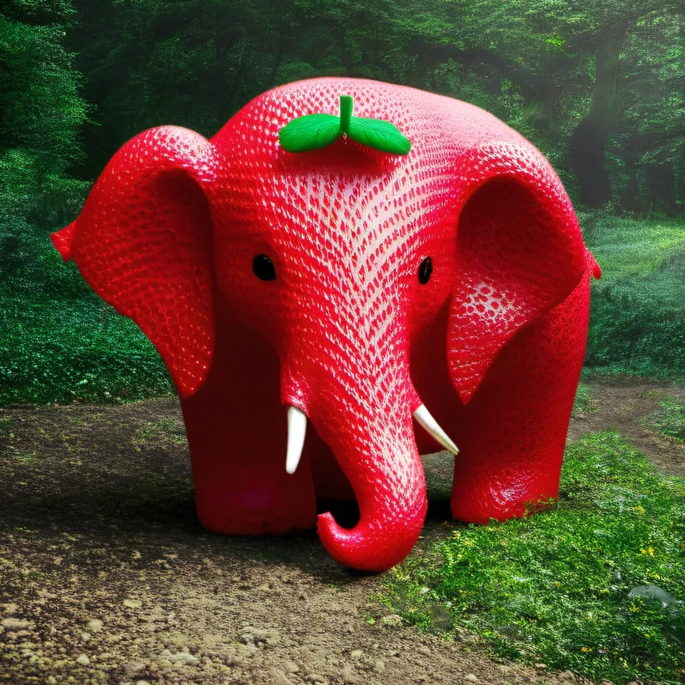 chat with ai character: straw elephant