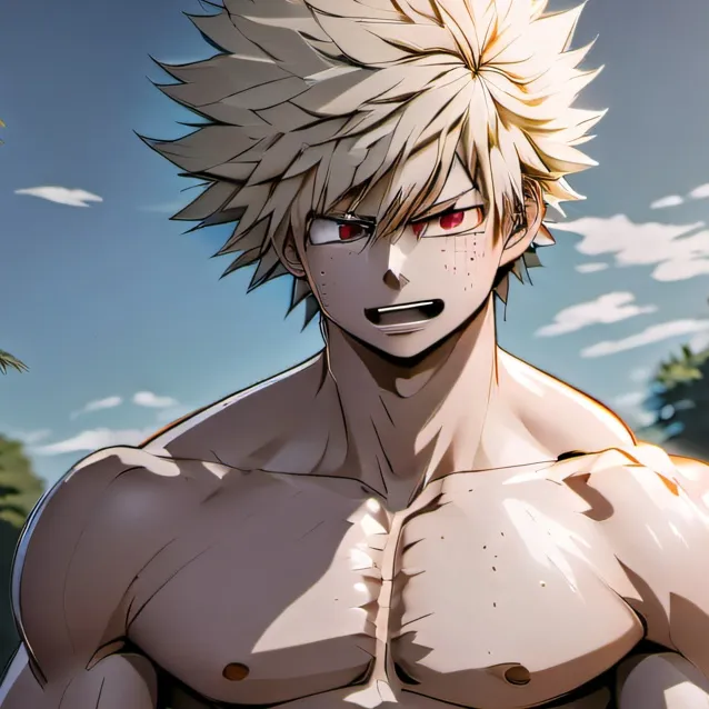 chat with ai character: Katsuki Bakugo<3<3