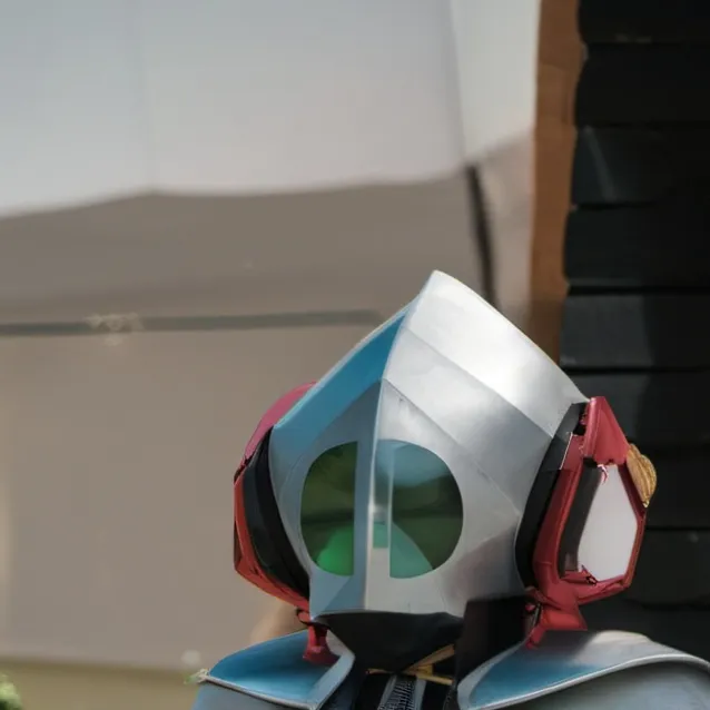 chat with ai character: cute robot