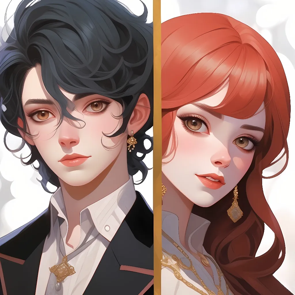 chat with ai character: silver and  gold 