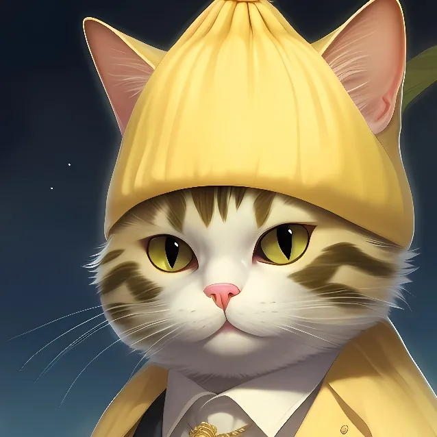 chat with ai character: banana cat