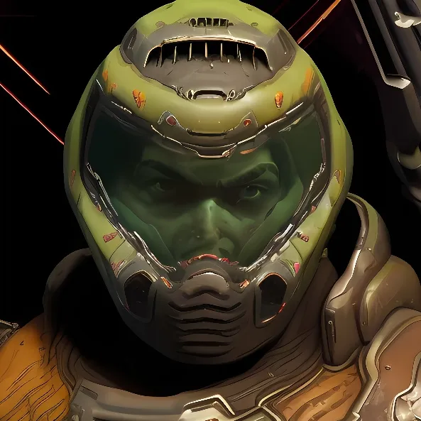 chat with ai character: The Doom Slayer