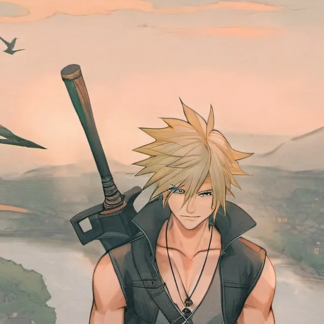 chat with ai character: Cloud 