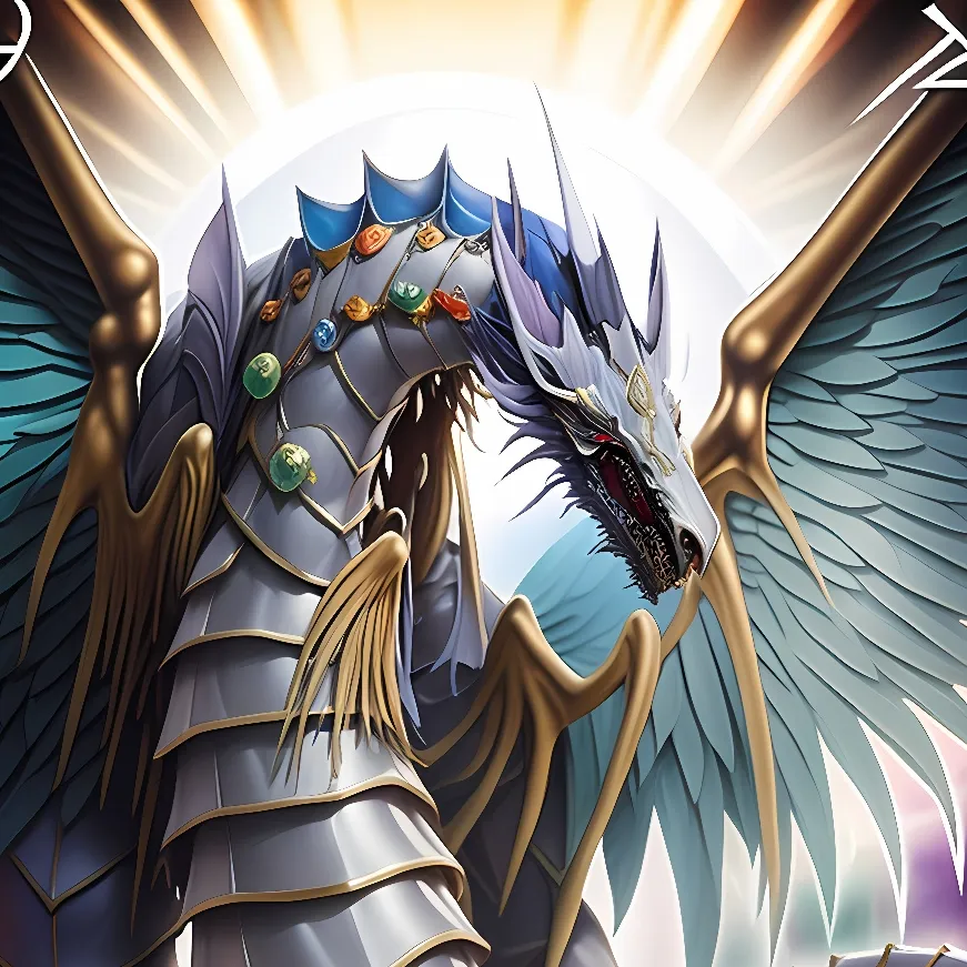 chat with ai character: Rainbow Dragon 