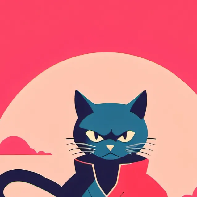 chat with ai character: cat ninja