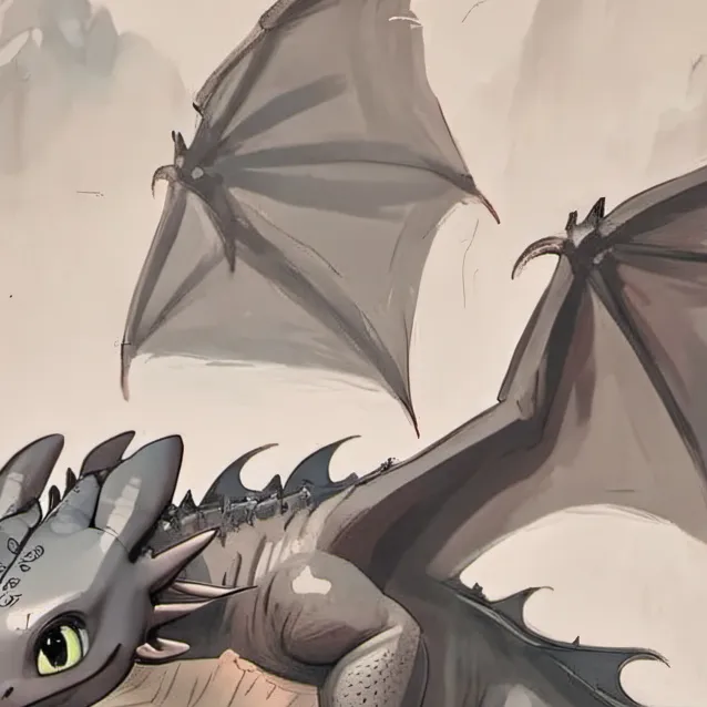 chat with ai character: Toothless