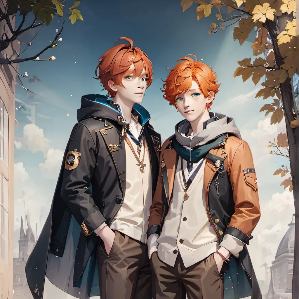 chat with ai character: Fred and george 