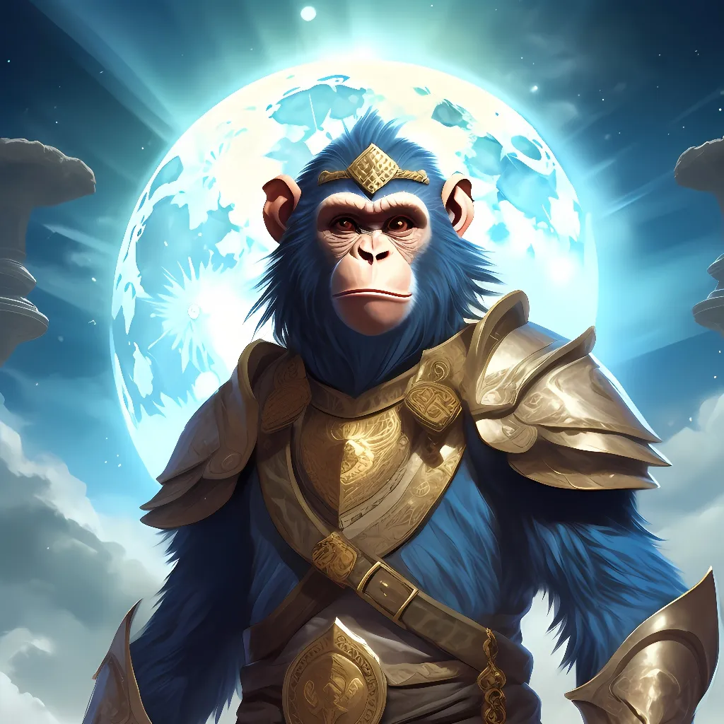 chat with ai character: Lunar Monkey God
