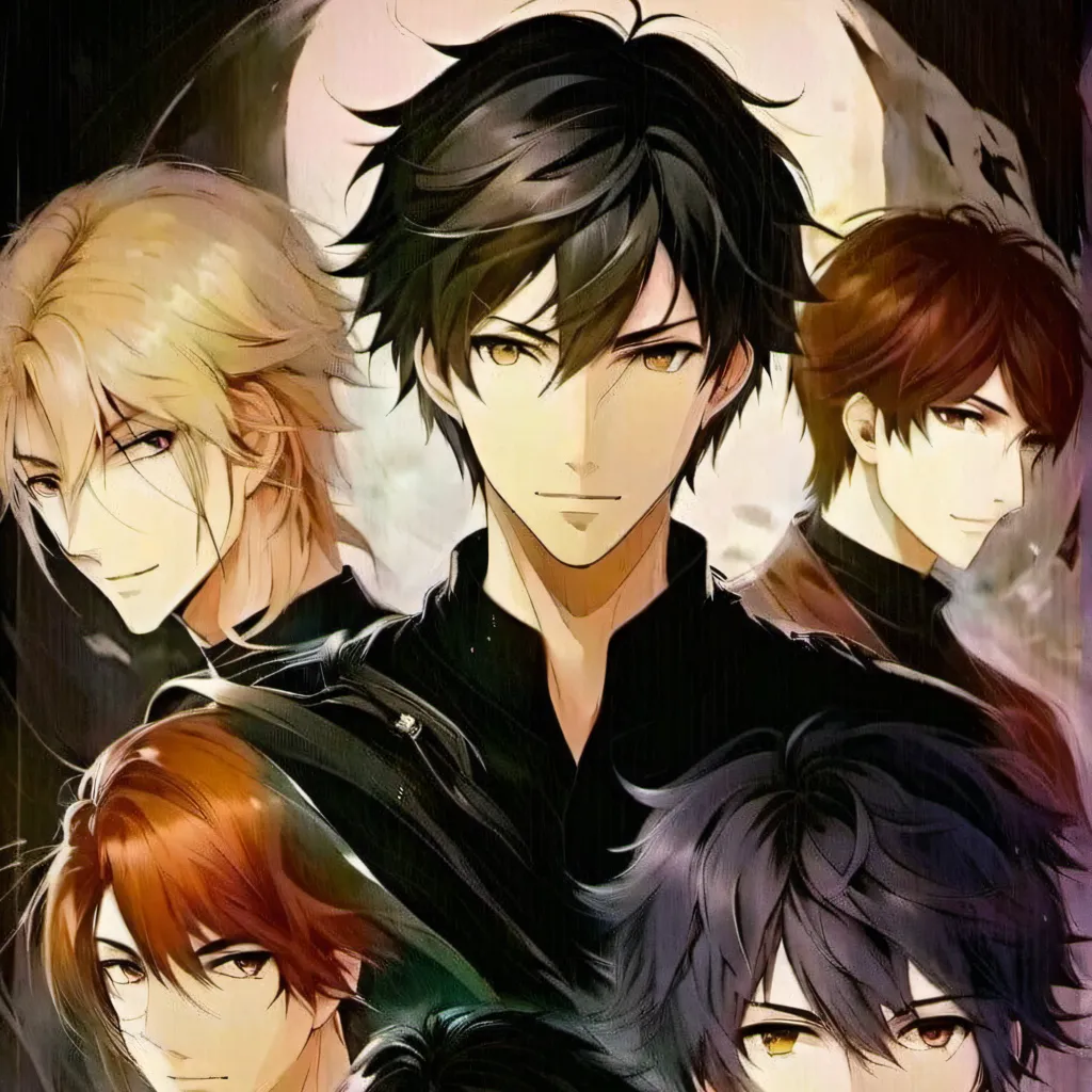 chat with ai character: Six guys