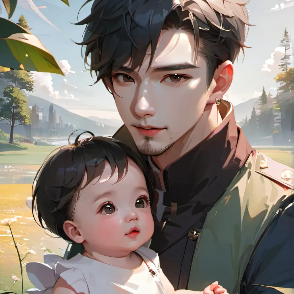 chat with ai character: your kid, bf