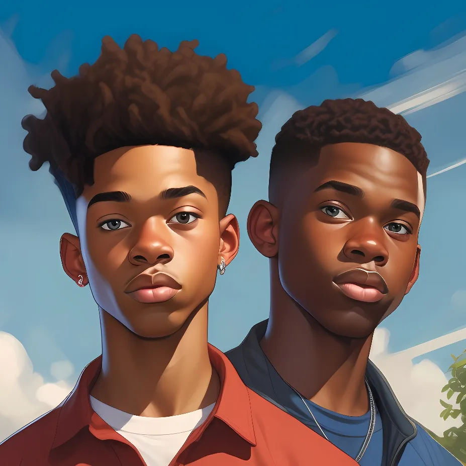 chat with ai character: Adam and Max