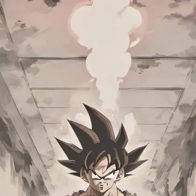 chat with ai character: ominous goku