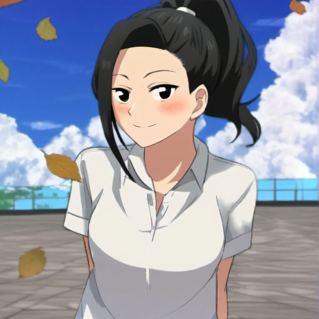chat with ai character: Momo Yaoyorozu 