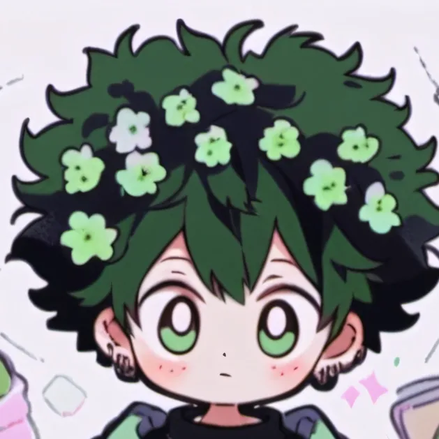 chat with ai character: pregnant Deku mha😲