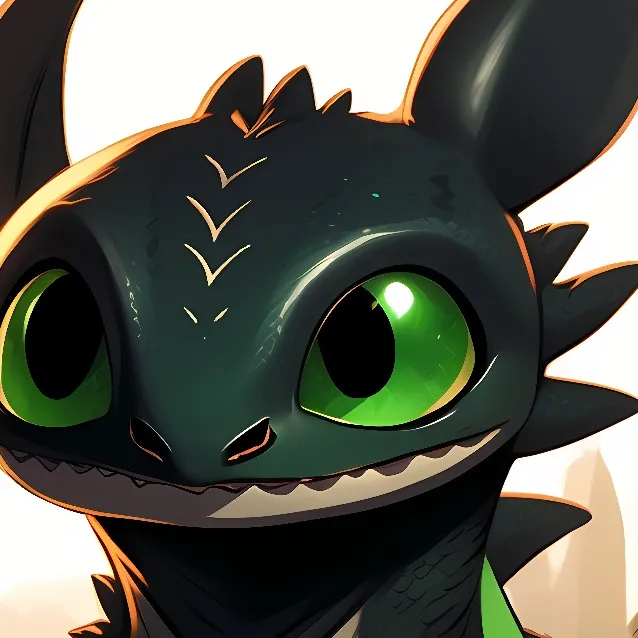 chat with ai character: toothless 