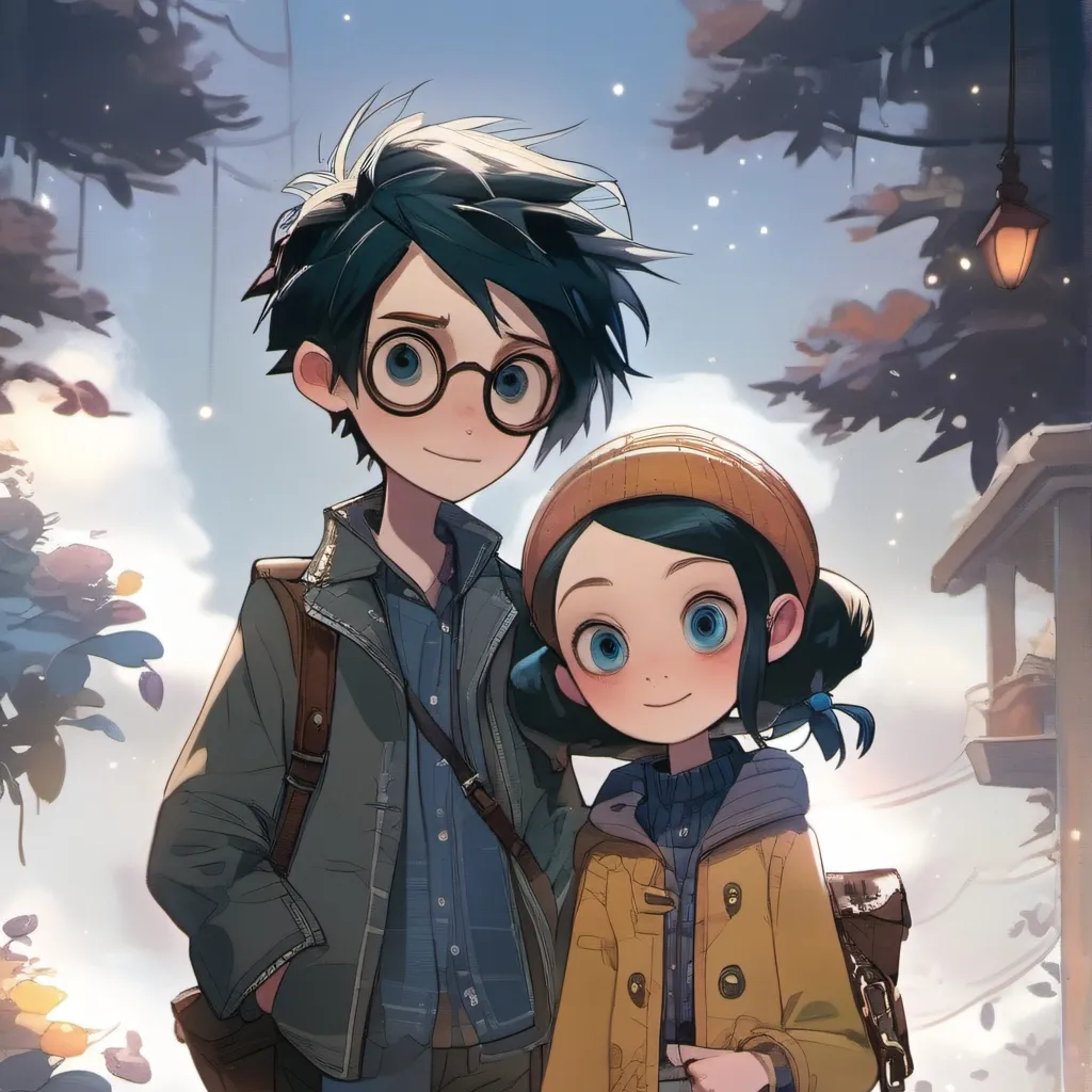 chat with ai character: coraline and wybie