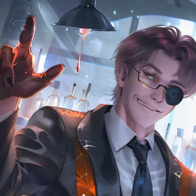 chat with ai character: Evil scientist