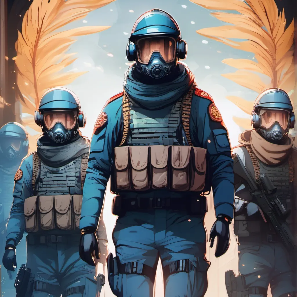 chat with ai character: GOC guards