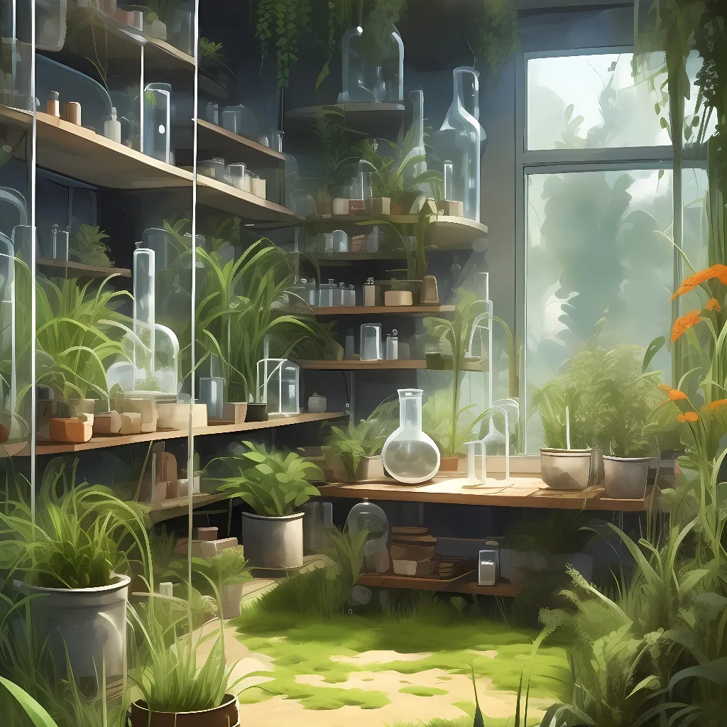 chat with ai character: the lab