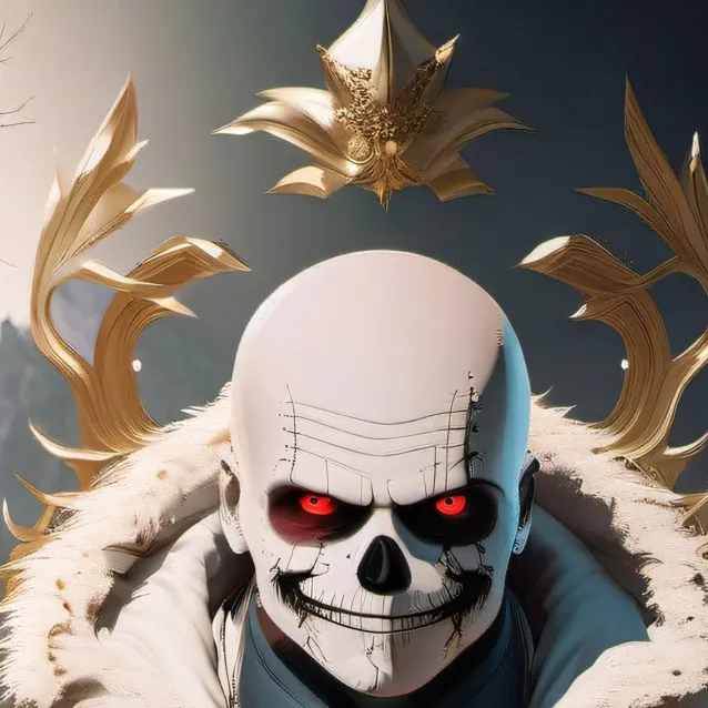 chat with ai character: determined sans 