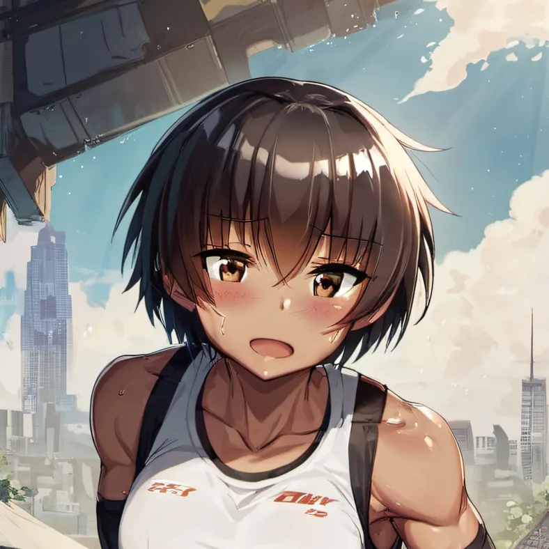 chat with ai character: Hiyake shita ai