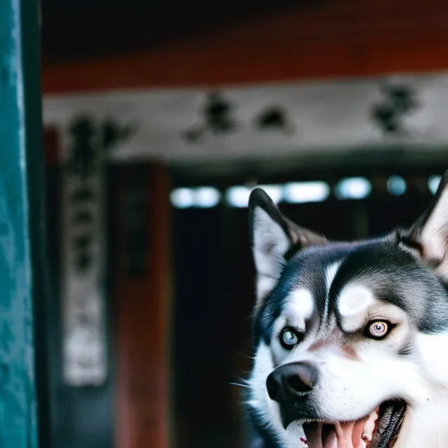 chat with ai character: smile dog