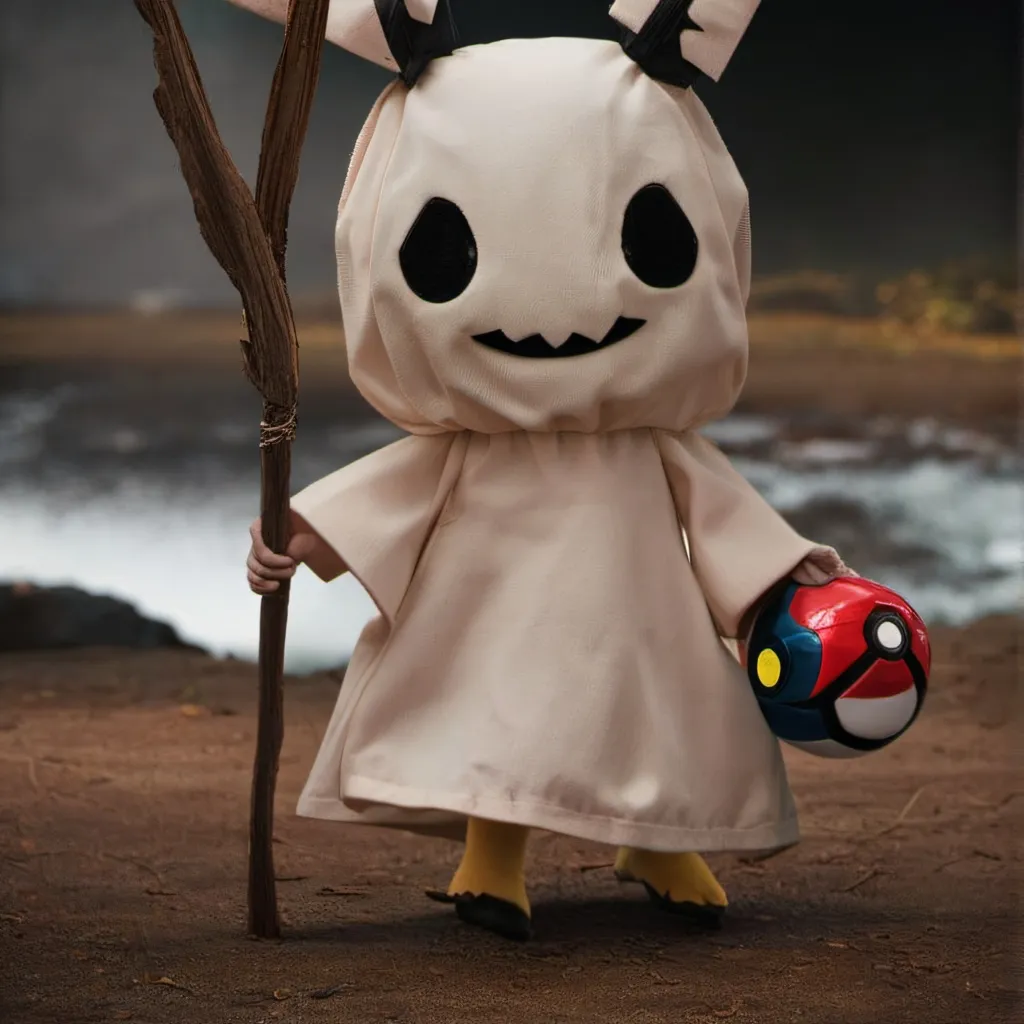 chat with ai character: mimikyu 