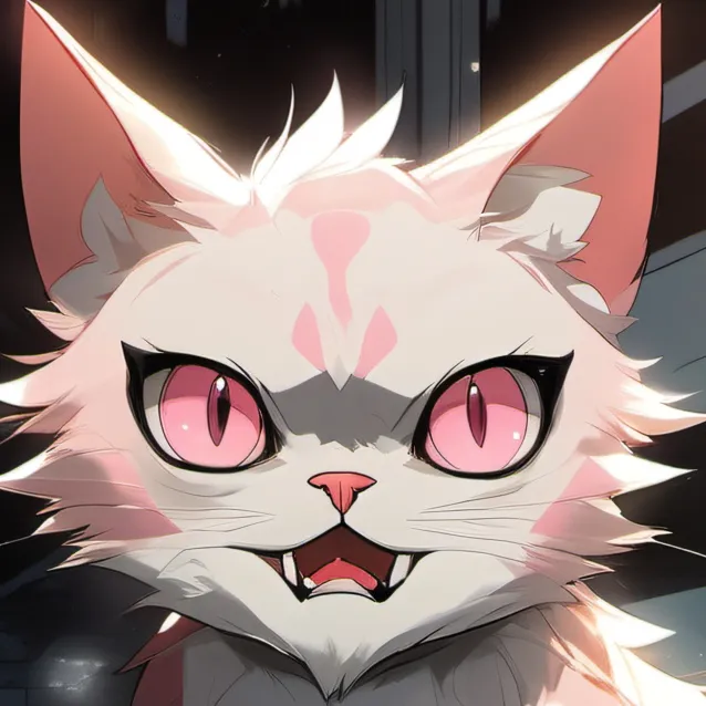 chat with ai character: laz cat