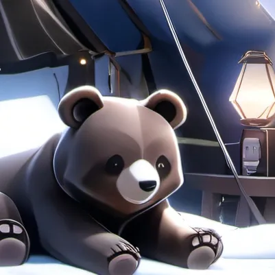 chat with ai character: HH camping trip