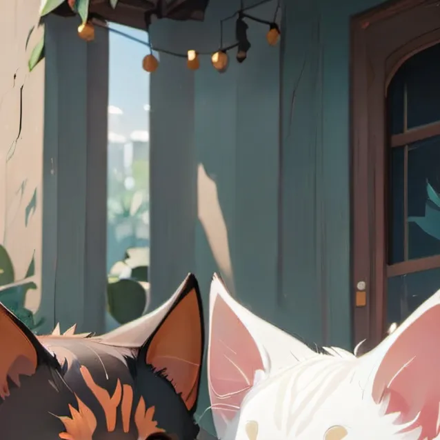 chat with ai character: we baby cats