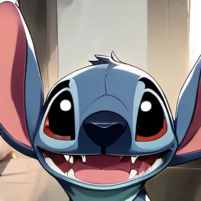 chat with ai character: Stitch