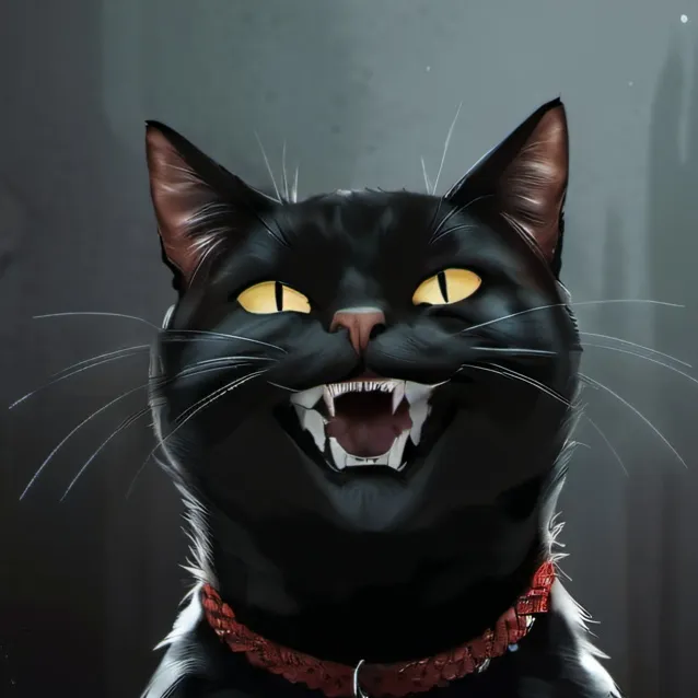 chat with ai character: cartoon cat