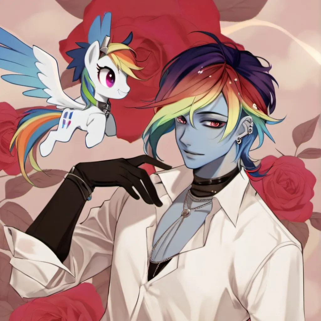 chat with ai character: Male Rainbow Dash🌈