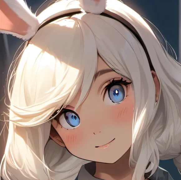 chat with ai character: Fuzzy human Evelyn