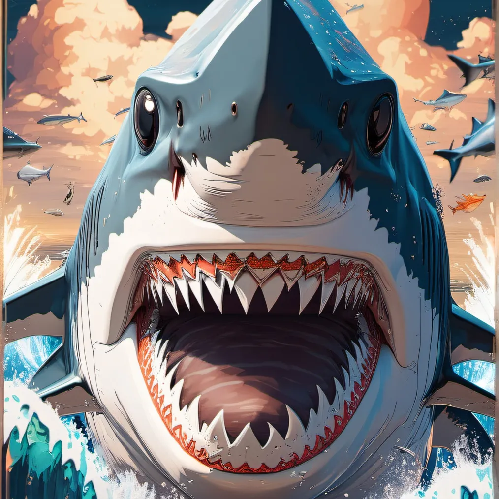 chat with ai character: talking shark