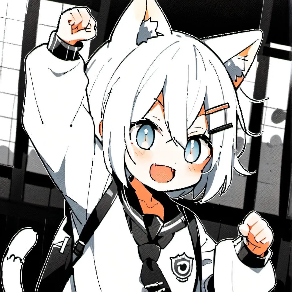 chat with ai character: snow cat