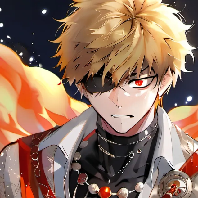 chat with ai character: Bakugo bit naughty