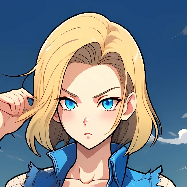 chat with ai character: Android 18