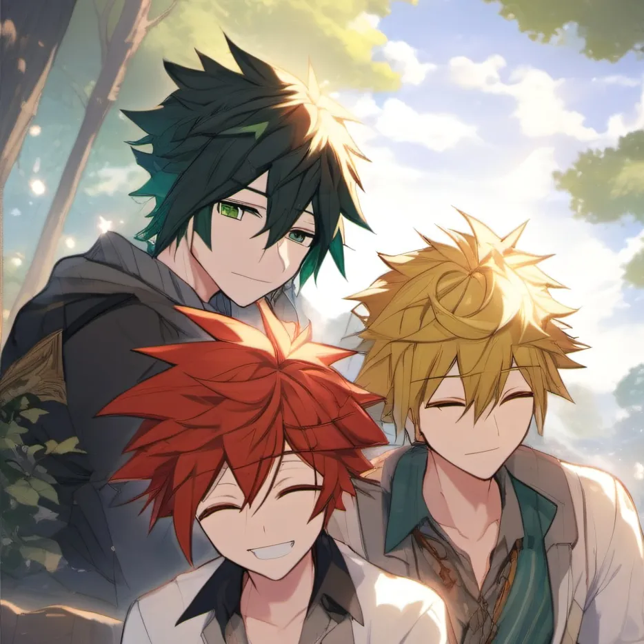 chat with ai character: KiriBakuDeku🌳💥🦀