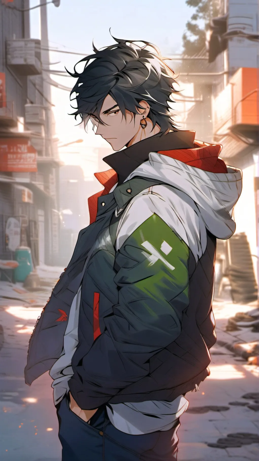 ai character: sam background