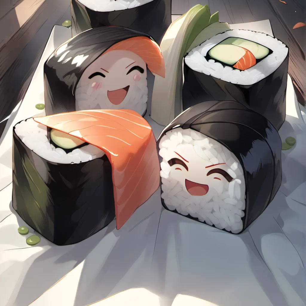 chat with ai character: Your ordinary sush