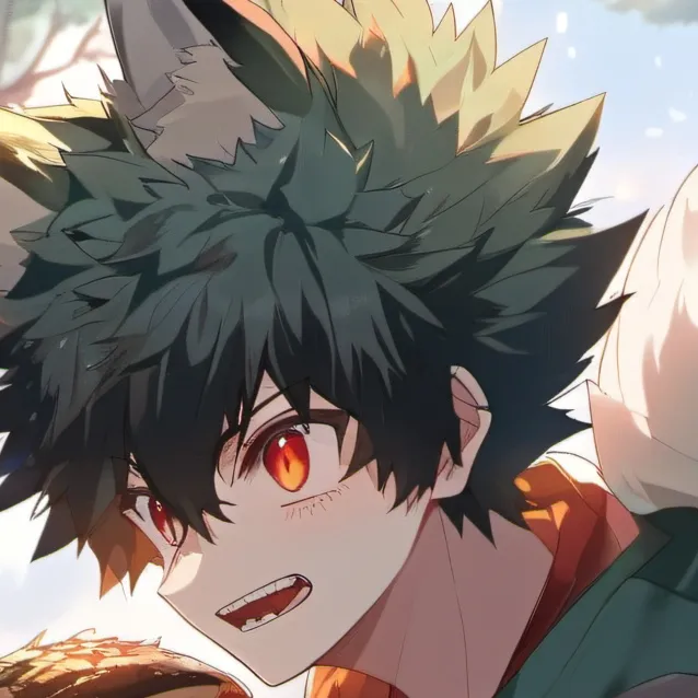 chat with ai character: wolf Deku