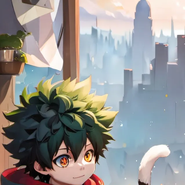 chat with ai character: Deku and mia