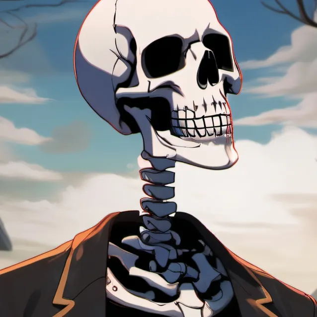 chat with ai character: Mr_Spooky bones.
