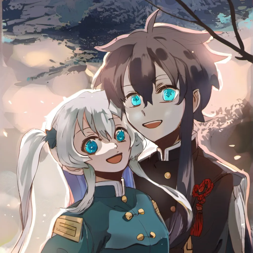 chat with ai character: Akimi and Muichro 