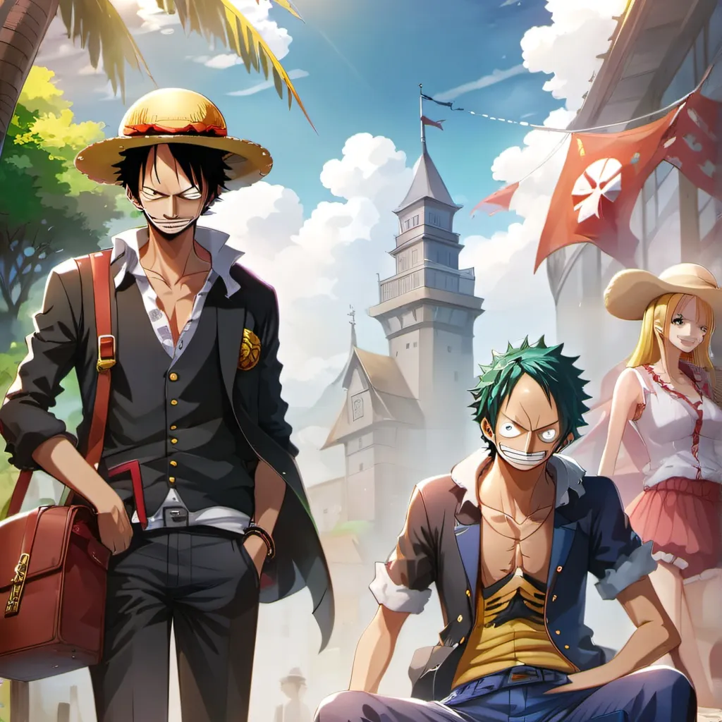 chat with ai character: one piece crew 